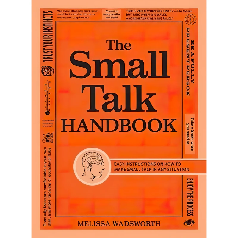 کتاب The Small Talk Handbook اثر Melissa Wadsworth انتشارات Adams Media