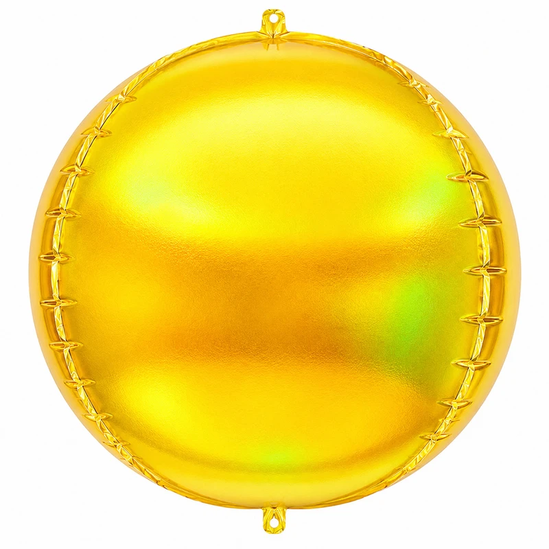 بادکنک فویلی مدل اوربز کد KP-3688-10in-Lemon