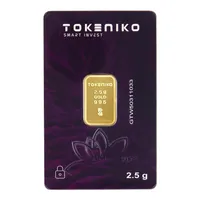 شمش طلا 24 عیار توکنیکو مدل GTW-2.5