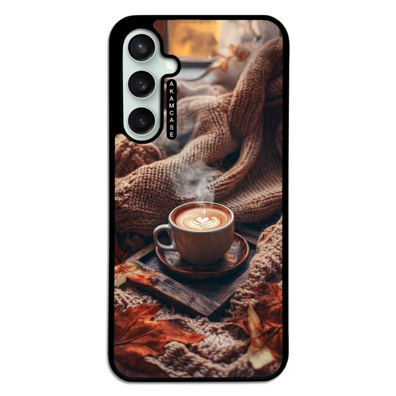 کاور آکام مدل AMC-WSGS23FE-COFFEE-17 مناسب برای گوشی موبایل سامسونگ Galaxy S23 FE