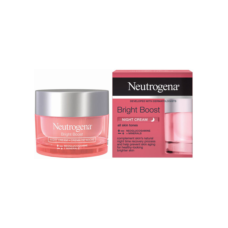 کرم ضد چروک شب نوتروژینا مدل Bright Boost حجم 50 میلی لیتر کرم ضد چروک شب نوتروژینا مدل Bright Boost حجم 50 میلی لیتر