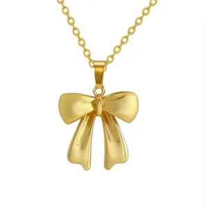 گردنبند زنانه مدل پاپیون کلاسیک کد Artcty71