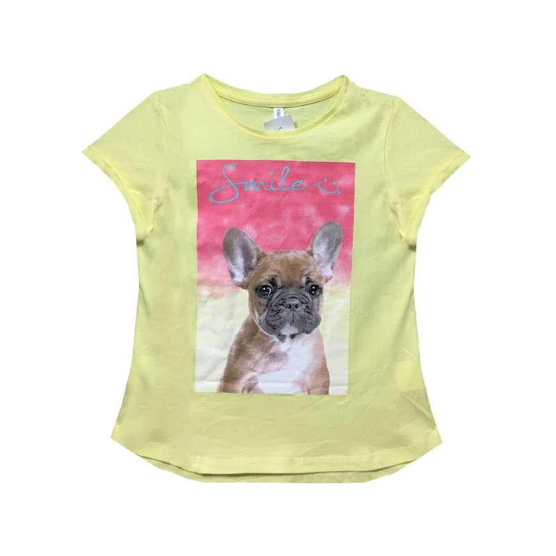 تی شرت آستین کوتاه دخترانه مدل 969