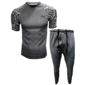 ست تی شرت و شلوار ورزشی مردانه مدل MSTZAH2TG K95