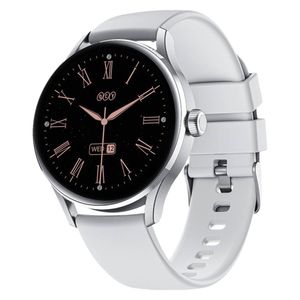 ساعت هوشمند کیو سی وای مدل MSU WATCH ELITE PUNCHING  دارای قابلیت های صفحه نمایش رنگی، صفحه نمایش لمسی، کنترل موسیقی (Music Player)، قابلیت مکالمه از طریق بلوتوث بند سیلیکون