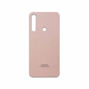 MAHOOT Rose Gold Leather Cover Sticker for Xiaomi Redmi Note 8