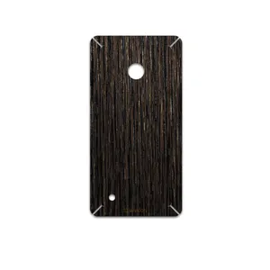 MAHOOT Dark-Gold-Stripes-Wood Cover Sticker for Nokia Lumia 530
