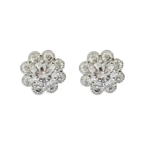 گوشواره دخترانه طرح گل کد HN1014