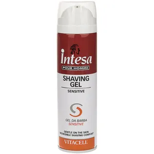 ژل اصلاح مردانه اینتسا مدل Vitacell حجم 200 میلی لیتر