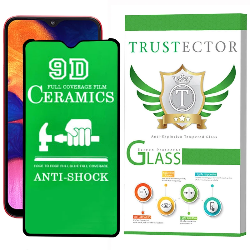محافظ صفحه نمایش سرامیکی تراستکتور مدل CRTA مناسب برای گوشی موبایل سامسونگ Galaxy A10