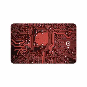 MAHOOT Red Printed Circuit Board Cover Sticker for Samsung Galaxy Tab A 10.1 2016 T585