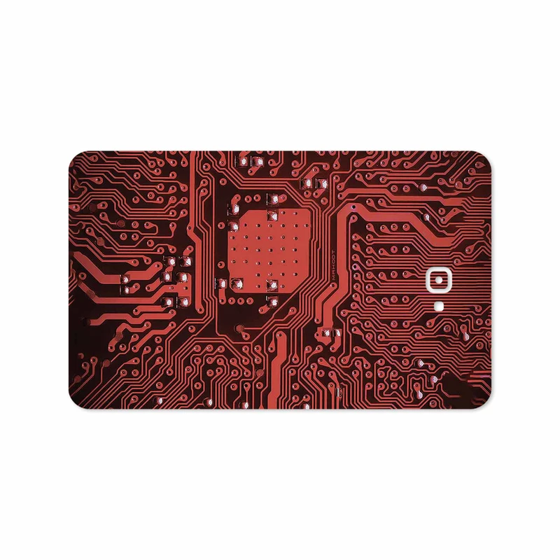 برچسب پوششی ماهوت مدل Red Printed Circuit Board مناسب برای تبلت سامسونگ Galaxy Tab A 10.1 2016 T585