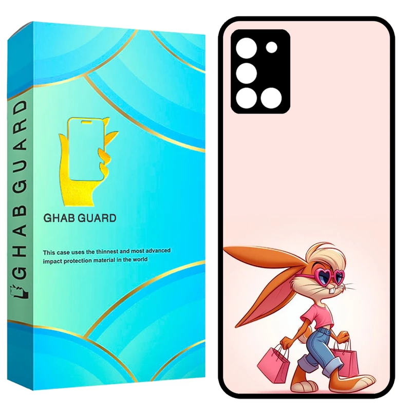 کاور قاب گارد طرح خرگوش مدل GCHPA31 مناسب برای گوشی موبایل سامسونگ Galaxy A31
