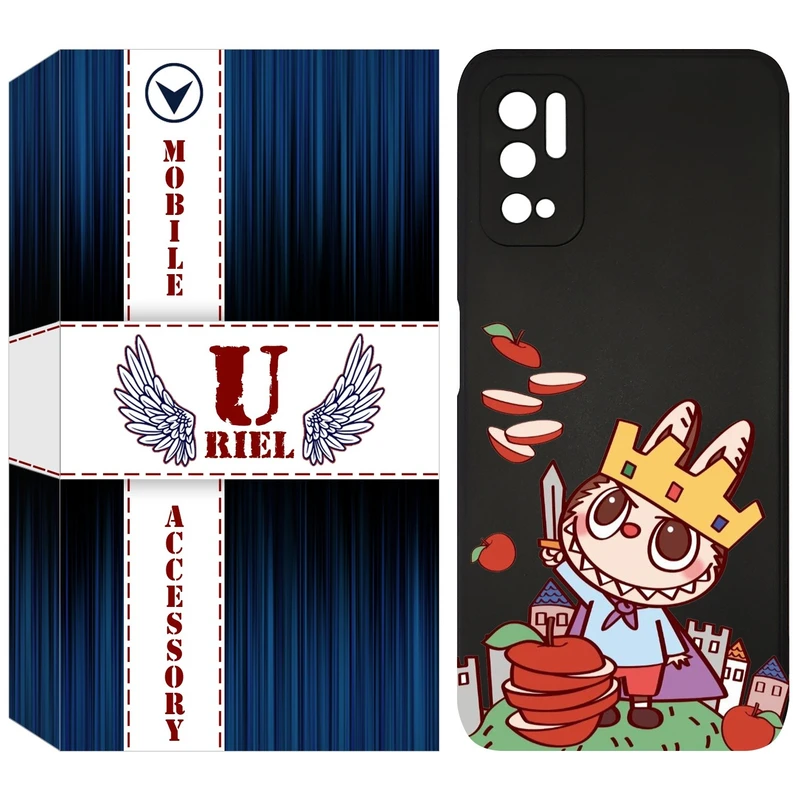 کاور یوریل مدل KSH کد 115 طرح عروسک لبوبو مناسب برای گوشی موبایل شیائومی Poco M3 Pro / Redmi Note 10 5G / Note 11 SE