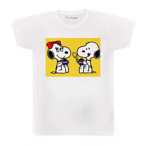 تی شرت بچگانه پرمانه طرح اسنوپی کد pmt.3633