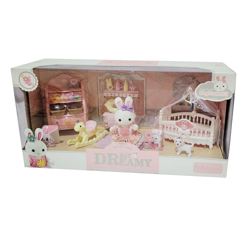 اسباب بازی مدل لوازم خانه خرگوشی کد 6618