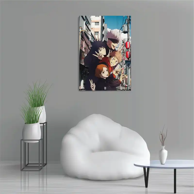 پوستر طرح انیمه جوجوتسو کایسن مدل M0170