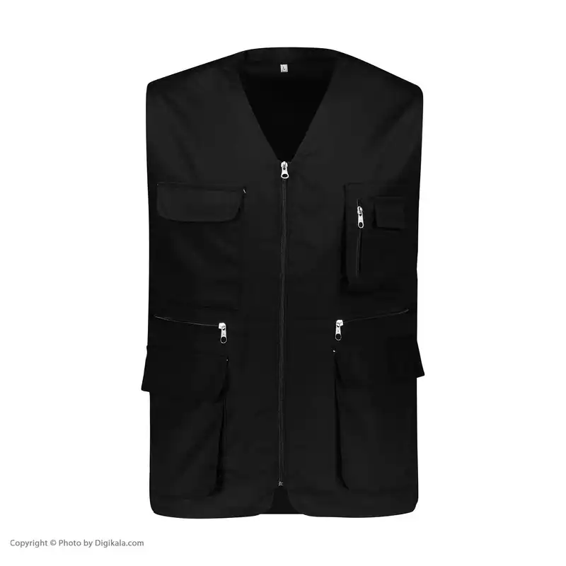 جلیقه مردانه کد BL رنگ مشکی