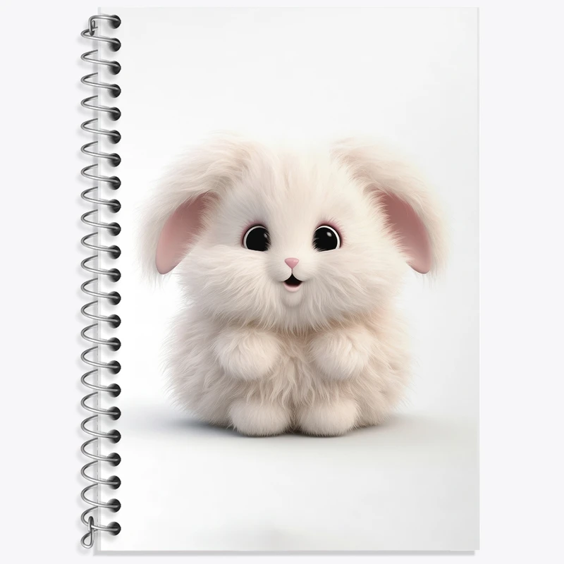 دفتر لغت 50 برگ خندالو طرح خرگوش کیوت کد F2695