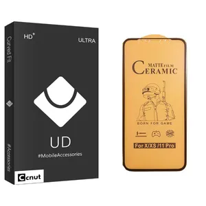 Coconut UD Black Ceramics Screen Protector For Apple iPhone XS