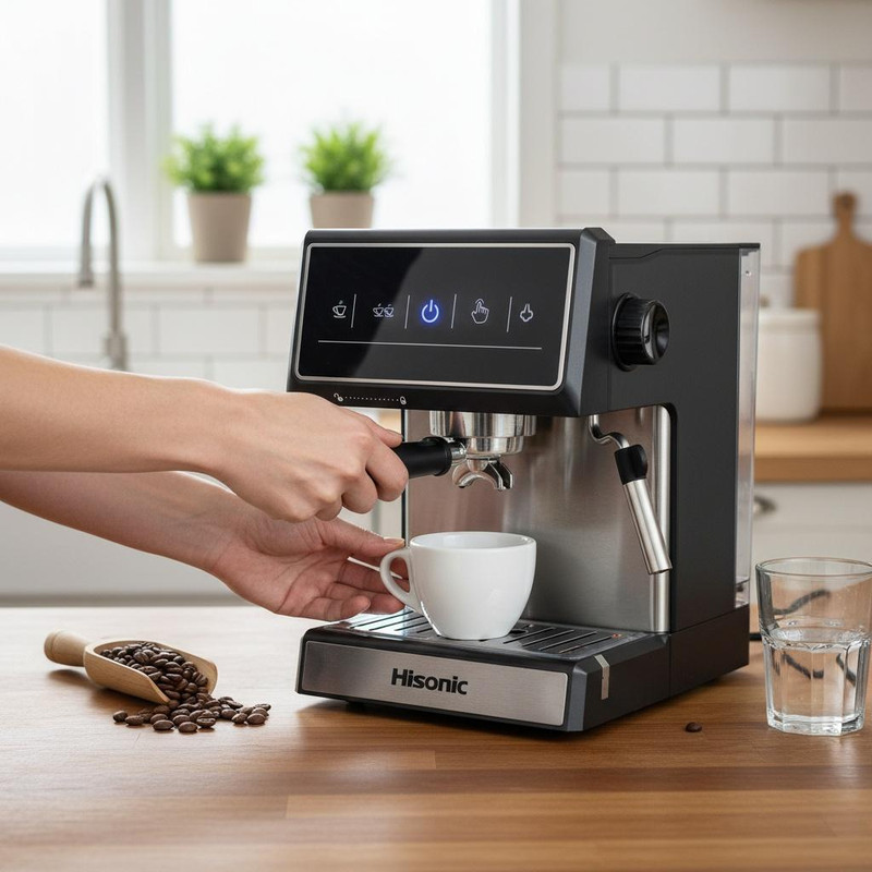 اسپرسو ساز 1800 میلیلیتر های سونیک مدل HSE 880 اسپرسو ساز 1800 میلیلیتر های سونیک مدل HSE 880