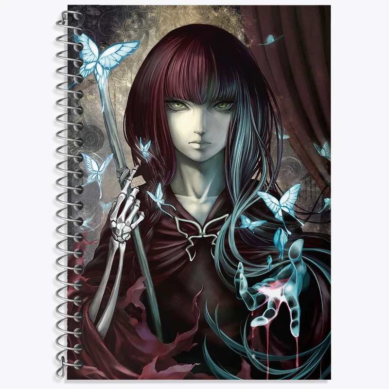 دفتر زبان 50 برگ خندالو مدل سه خط طرح بازی فاتا مورگانا (Fata Morgana) کد 35284