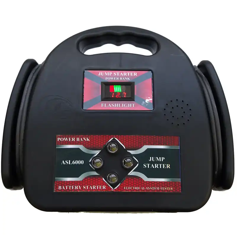 شارژر همراه و جامپ استارتر خودرو مدل asl6000