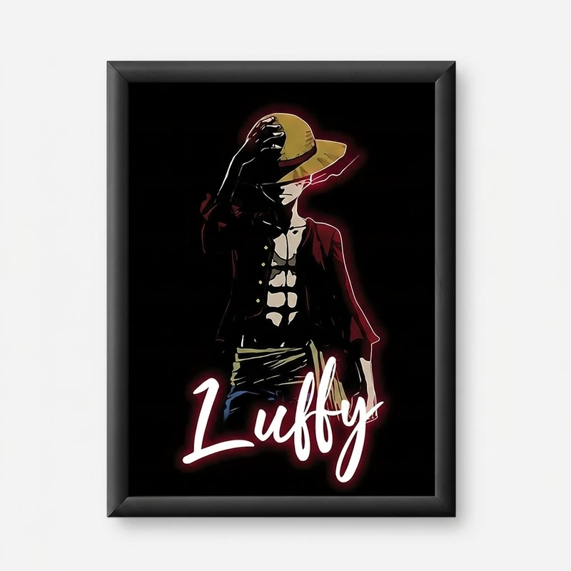 تابلو مدل انیمه لوفی وان پیس 15 Luffy One Piece anime