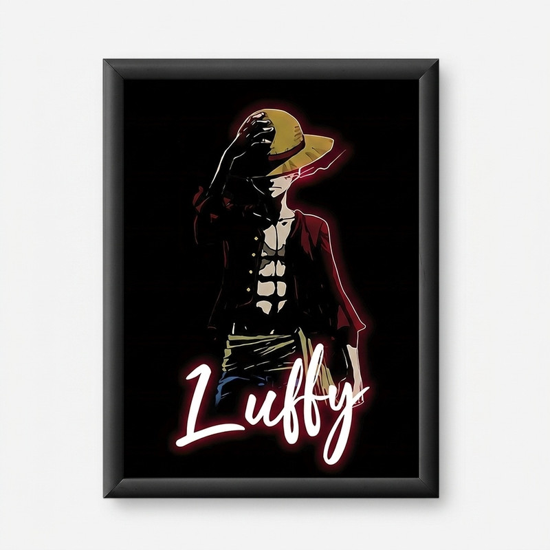 تابلو مدل انیمه لوفی وان پیس 15 Luffy One Piece anime