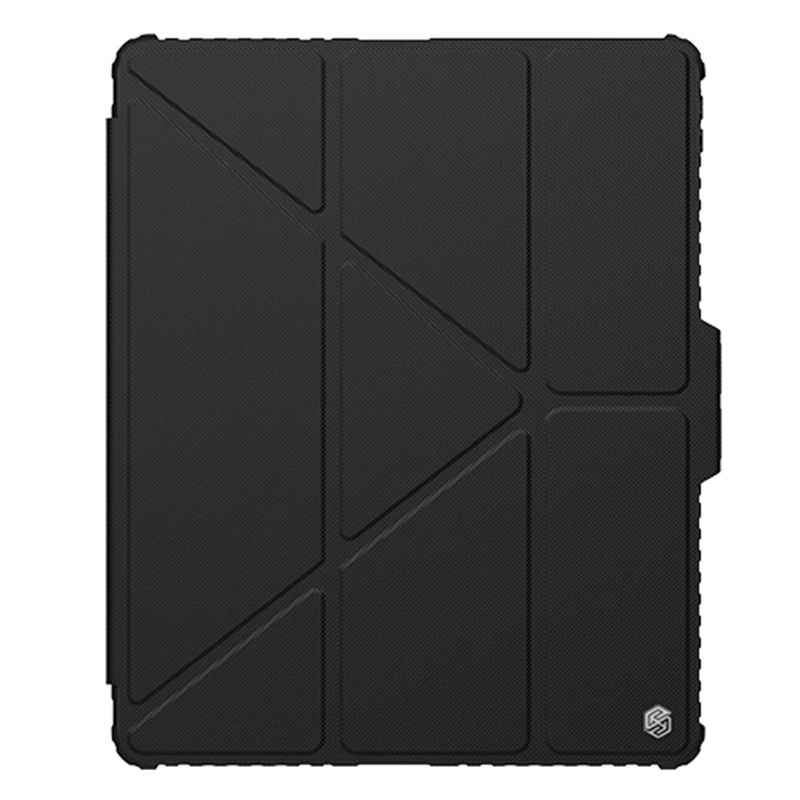 کیف کلاسوری نیلکین مدل Bumper Pro Leather Multi-Angle Folding مناسب برای تبلت اپل iPad Pro 13 2024 