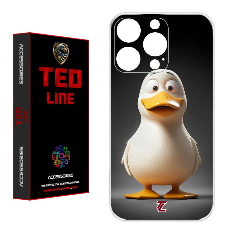 کاور تد لاین طرح اردک کد 1124 مناسب برای گوشی موبایل اپل Iphone 15 Pro Max