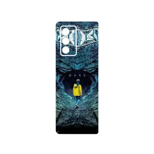 MAHOOT Dark Cover Sticker for Samsung Galaxy Z FOLD 2