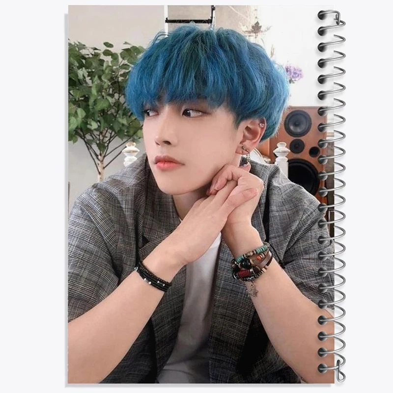 دفتر نت موسیقی 50 برگ خندالو مدل هونگ جونگ گروه ایتیز ATEEZ کد 21240