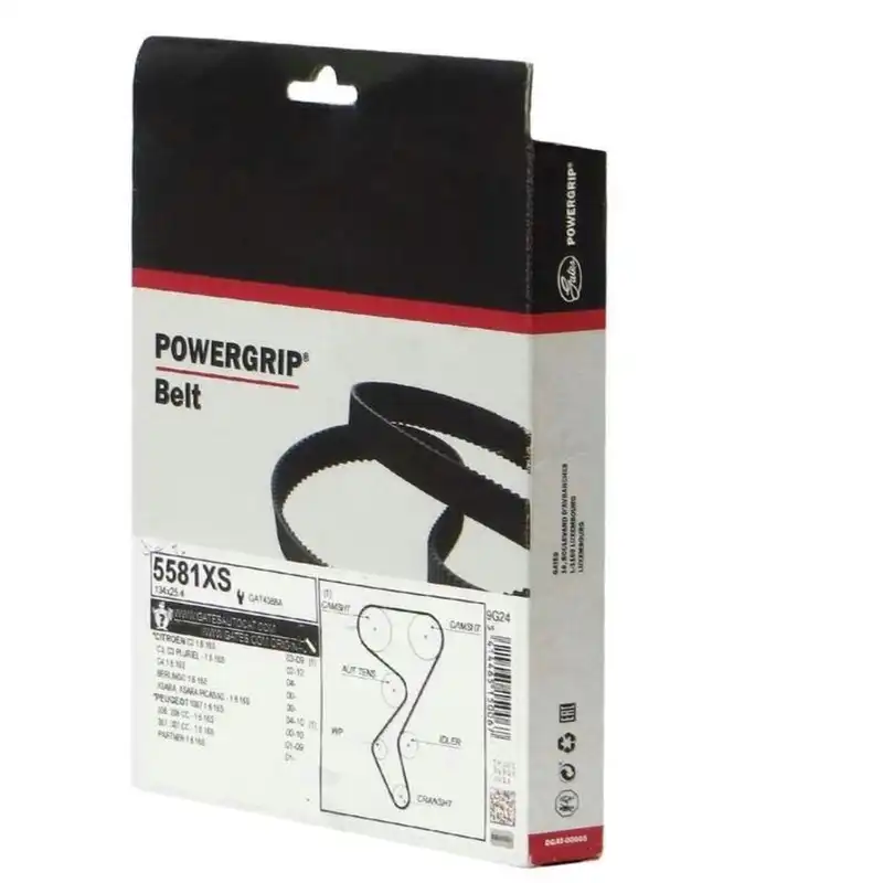 تسمه تایم پاور گریپ مدل 104 مناسب برای پژو 206 تیپ 2