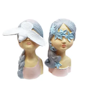 مجسمه مدل فرشتگان آسمانی کد2 مجموعه 2 عددی