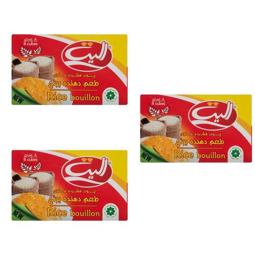 پودر عصاره برنج الیت - 64 گرم بسته 3 عددی