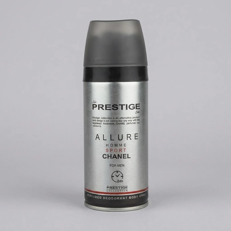 اسپری خوشبو کننده بدن مردانه پرستیژ مدل Chanel Allure Homme Sport حجم 150 میلی لیتر