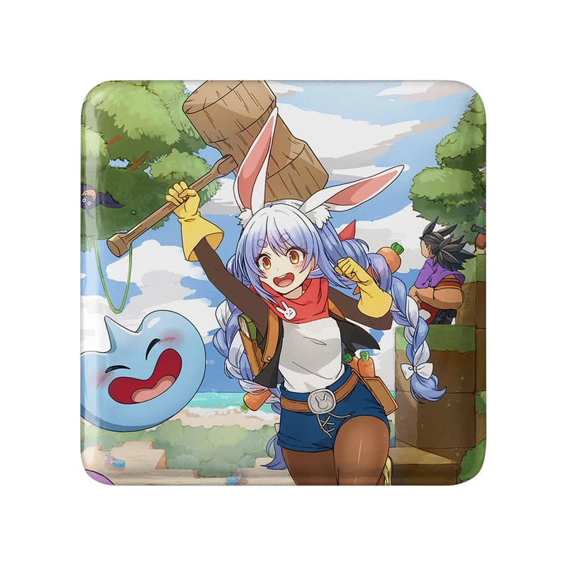 مگنت خندالو طرح بازی دراگون کوئست (Dragon Quest) مدل مربعی کد 35253