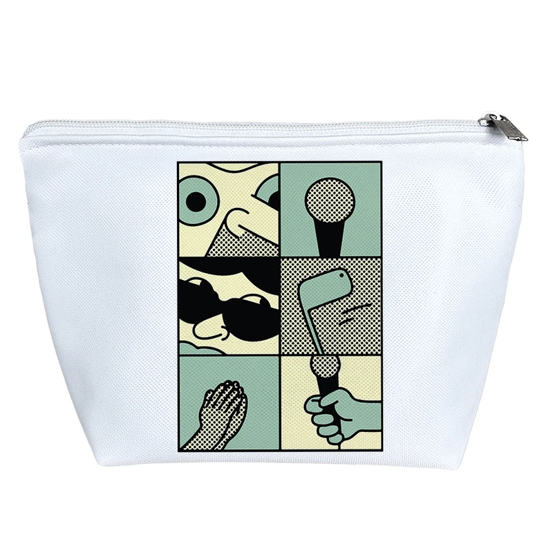 کیف لوازم آرایش دخترانه خندالو مدل گلف کد 7358