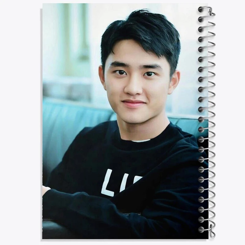 دفتر بولت ژورنال 50 برگ خندالو طرح دی او گروه اکسو EXO کد 13380