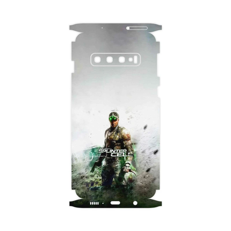 برچسب پوششی ماهوت مدل splintercell Game Series-FullSkin مناسب برای گوشی موبایل سامسونگ Galaxy S10