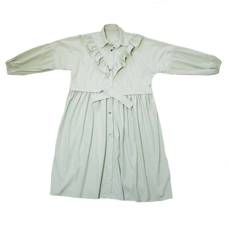 مانتو زنانه مدل سینه چین دار 