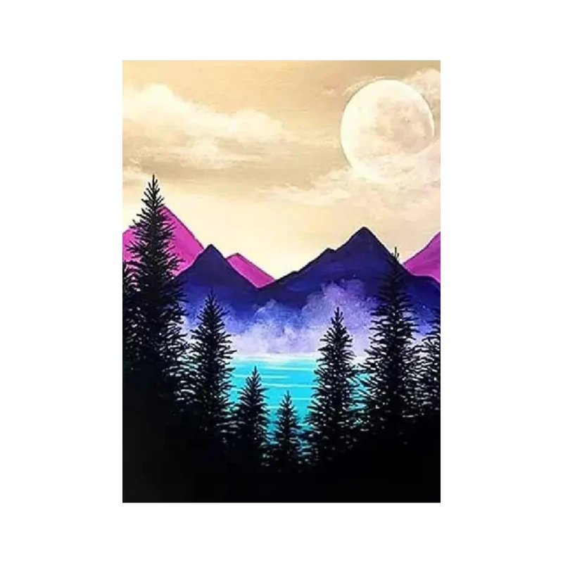 بازی آموزشی مدل دایموند پینتینگ طرح خروشان