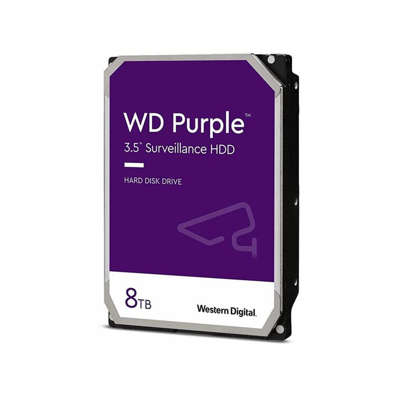 هارددیسک اینترنال وسترن دیجیتال مدل Purple WD85PURZ ظرفیت 8 ترابایت