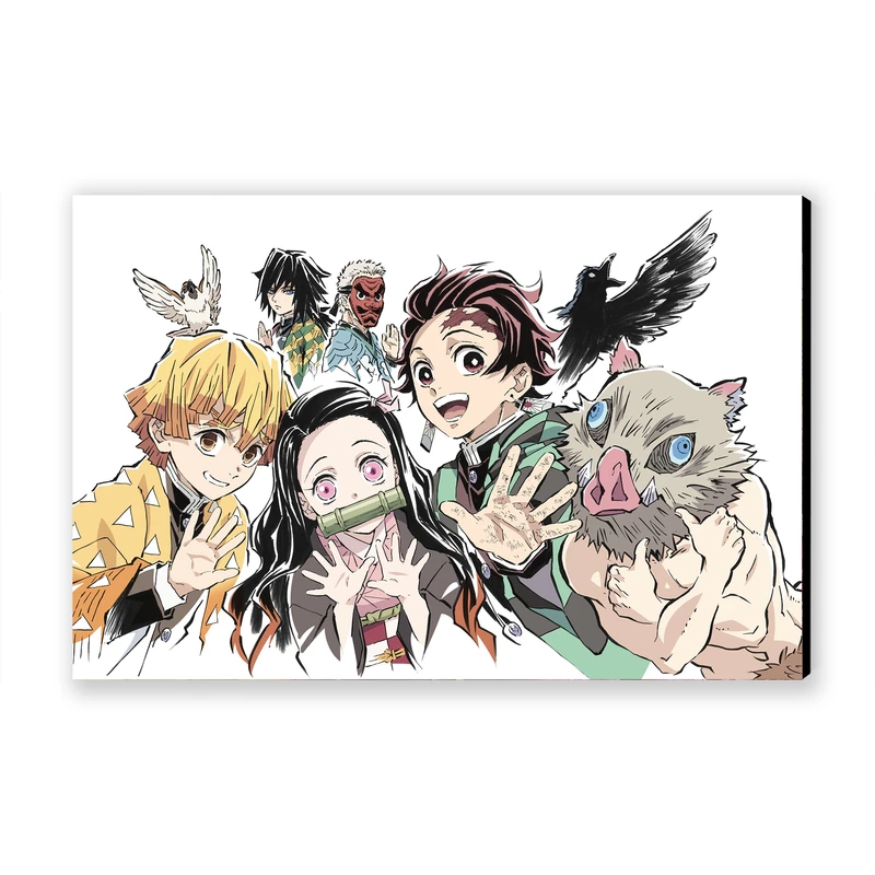 تابلو شاسی عرش مدل انیمه شیطان کش Demon Slayer کد As3735