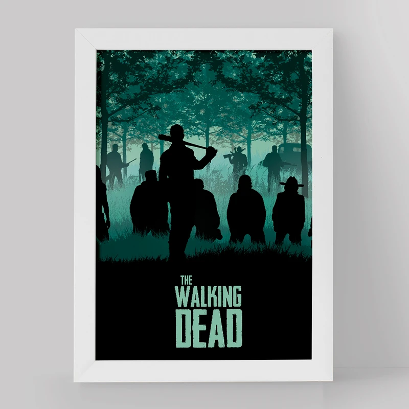 تابلو خندالو مدل سریال مردگان متحرک The Walking Dead کد 10185