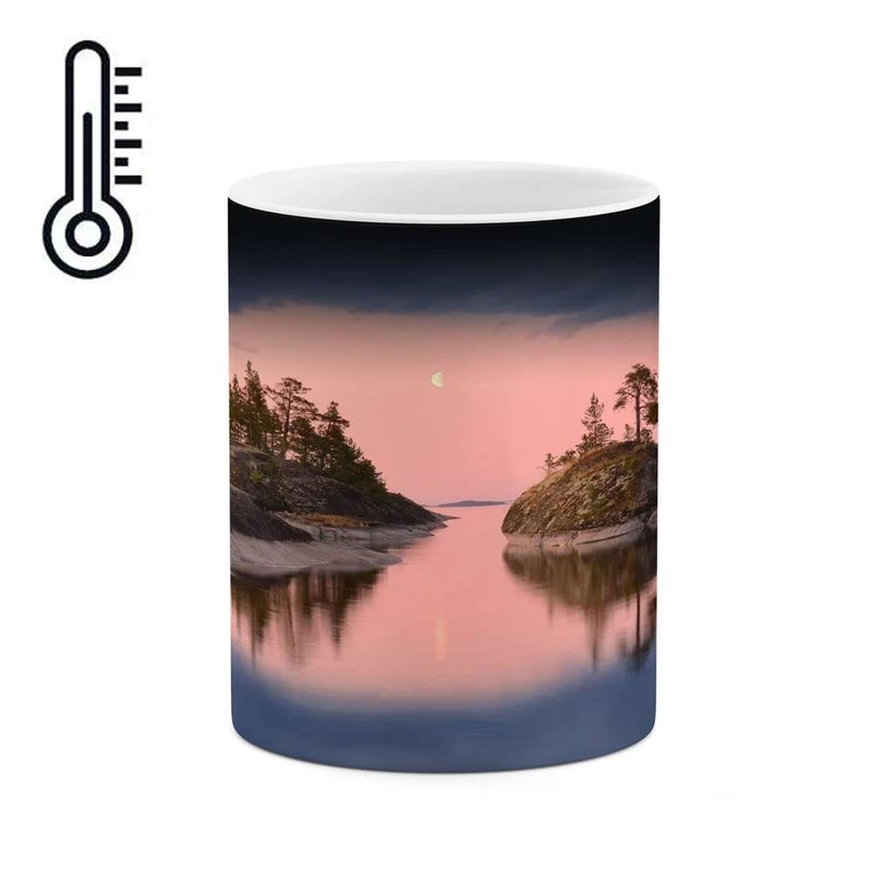 ماگ حرارتی کاکتی مدل منظره کد mgh14035