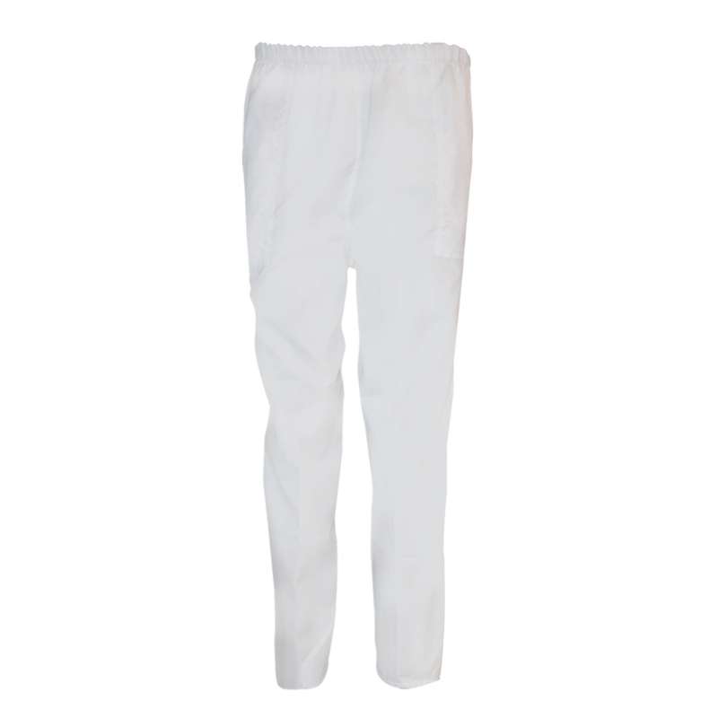 شلوار کار مدل ساده IGD رنگ سفید