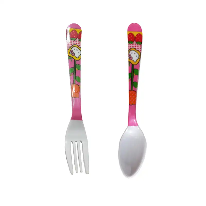 سرویس غذا خوری 5 پارچه کودک طرح کیتی کد Rbay5