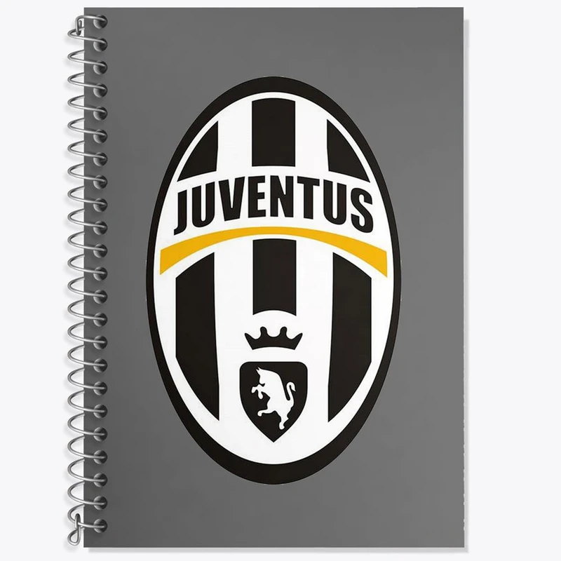 دفتر لغت 50 برگ خندالو مدل باشگاه یوونتوس Juventus کد 2013